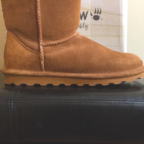BEARPAW Suede Tall Boots - Picture 7 of 16